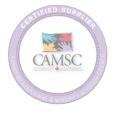 Logo of CAMSC (Canadian Aboriginal and Minority Supplier Council) featuring colorful hands, with "Certified Supplier" encircling it, representing SPECTRAFORCE's commitment to diversity and inclusion in supplier relationships.